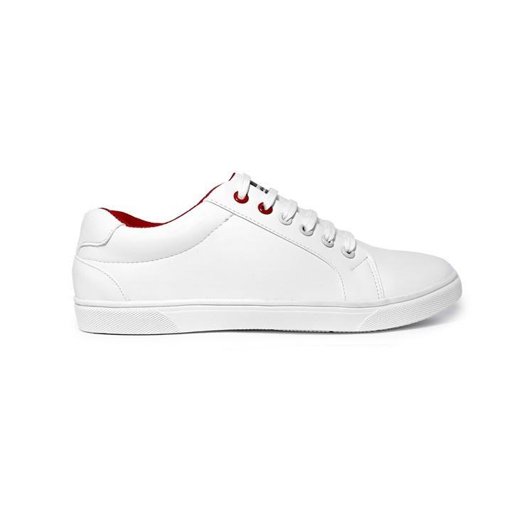 Giày thể thao sneaker nam màu trắng (bata trắng)