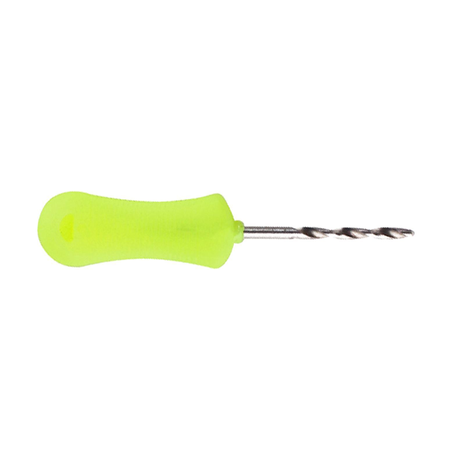Carp Fishing Baiting Hook Portable Drill Stringer Hook Hair Drill Knot Tools Stainless Steel Fish Drill Rigging Tool