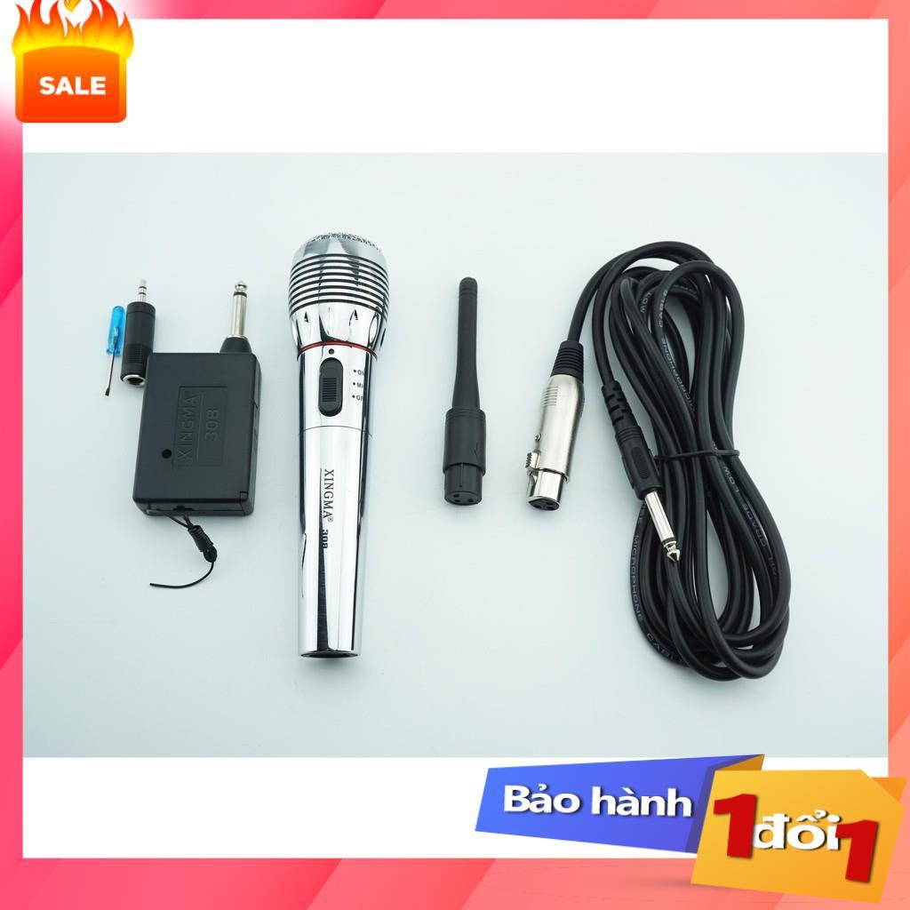 ️ Mic hát karaoke không dây,Mic không dây kết hợp có dây,thiết bị âm thanh gia đình