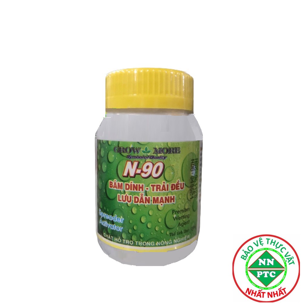 Chất Bám Dính Growmore N-90 loại chai 100ml Thấm Sâu và Lưu Dẫn