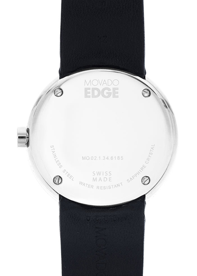 Đồng Hồ Nam Dây Da Movado 3680002 (40mm) - Đen