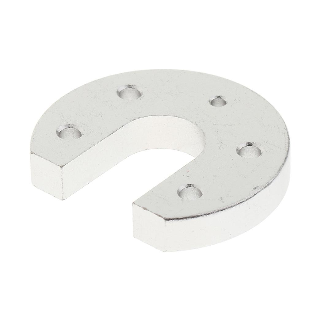 3D Printer Parts Hot End Circular Aluminum Mount Fixed Plate for Kossel V6 J Head