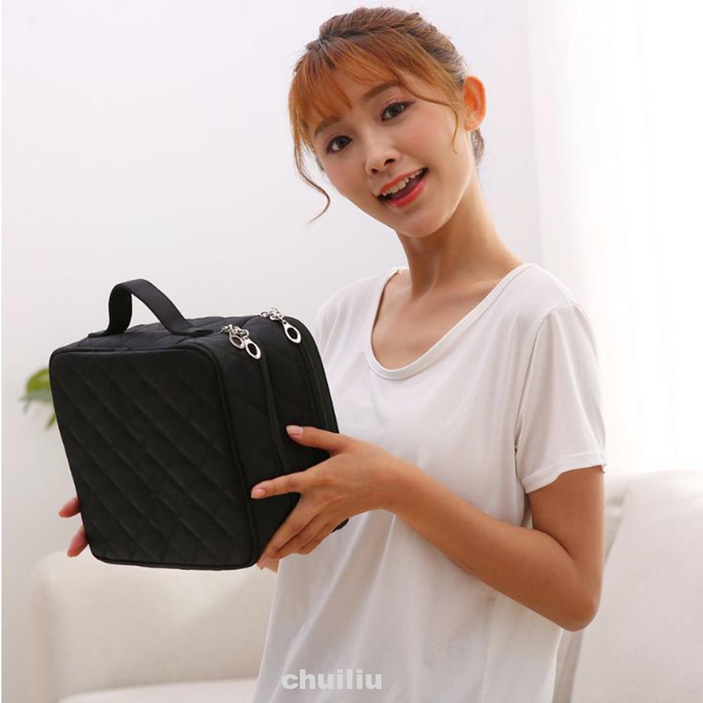 Túi Lưới Đựng Đồ Trang Điểm Hai Lớp Đa Năng Tiện Dụng
