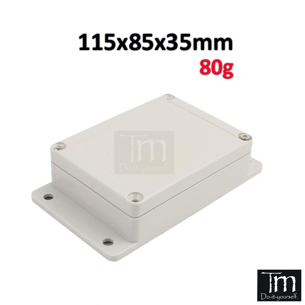 Hộp Nhựa Kỹ Thuật Chống Nước 115x85x35mm Có Tai