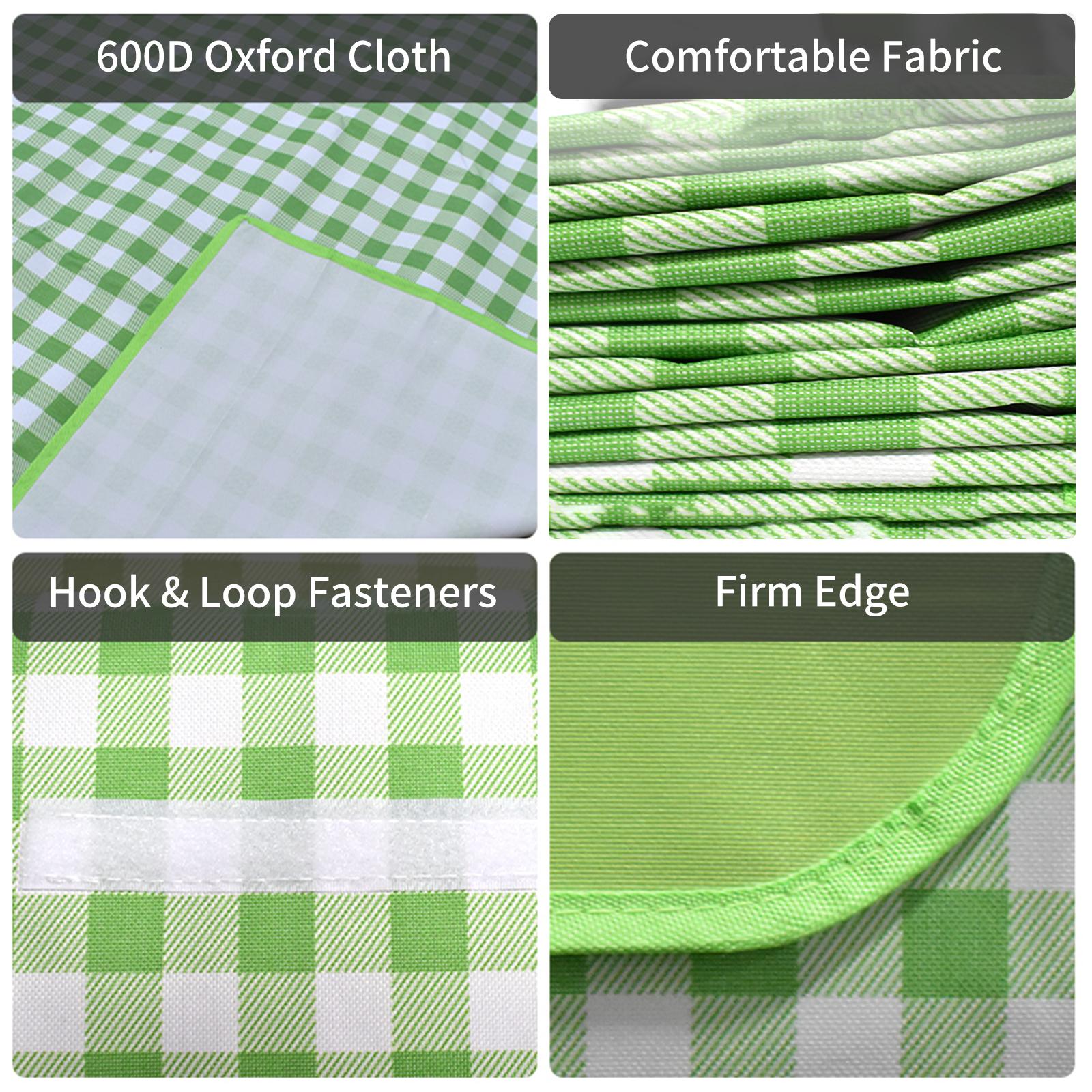 Chăn đi dã ngoại ngoài trời không thấm nước Sandproof Garden Garden có tay cầm dễ dàng xếp gọn