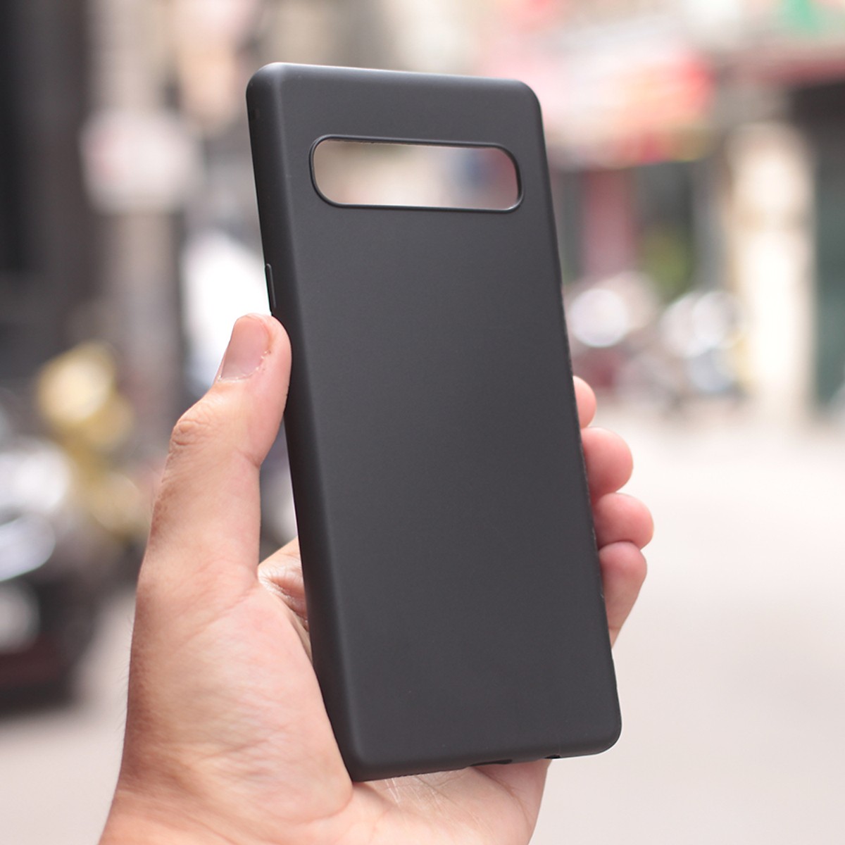 Ốp lưng silicon dẻo cho Samsung Galaxy S10 Plus