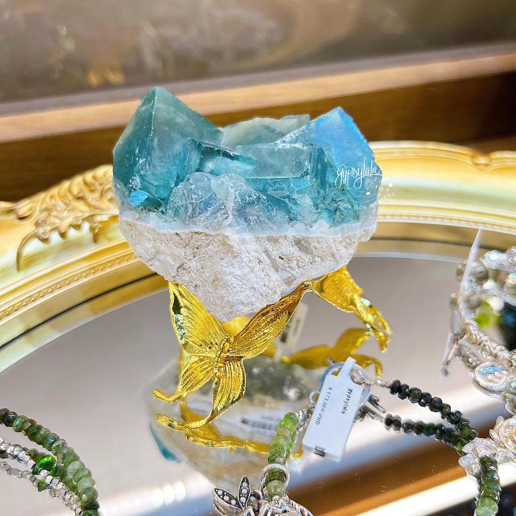 Chân Đế Trang Trí Kim Loại Mạ Vàng SP005122 Gypsy.lala