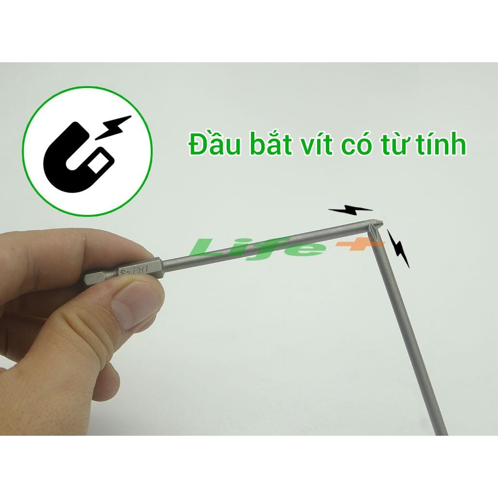 Đầu bắt vít 4 cạnh PH1 chuôi lục