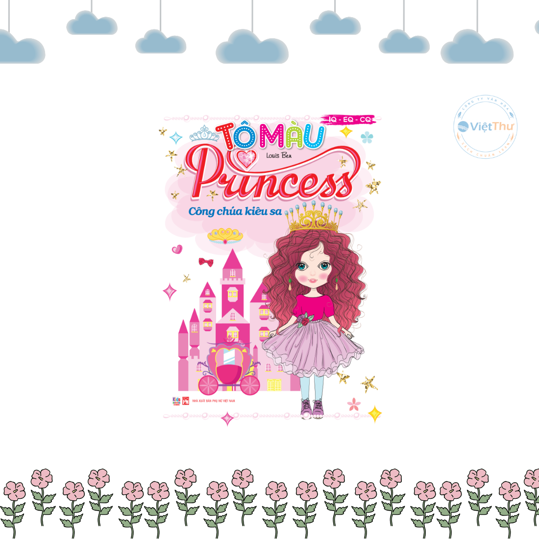 Sách - Tô Màu Princess - Công Chúa Kiêu Sa (VT)
