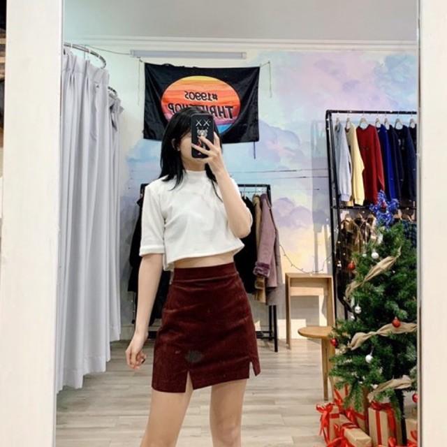 Chân váy nhung - VELVET A SKIRT