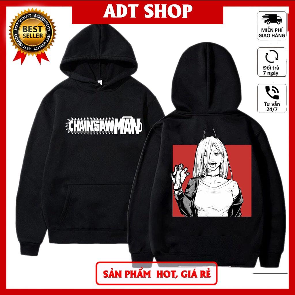 BST Áo Hoodie in hình Makima anime Chaisaw Man mẫu hình mới