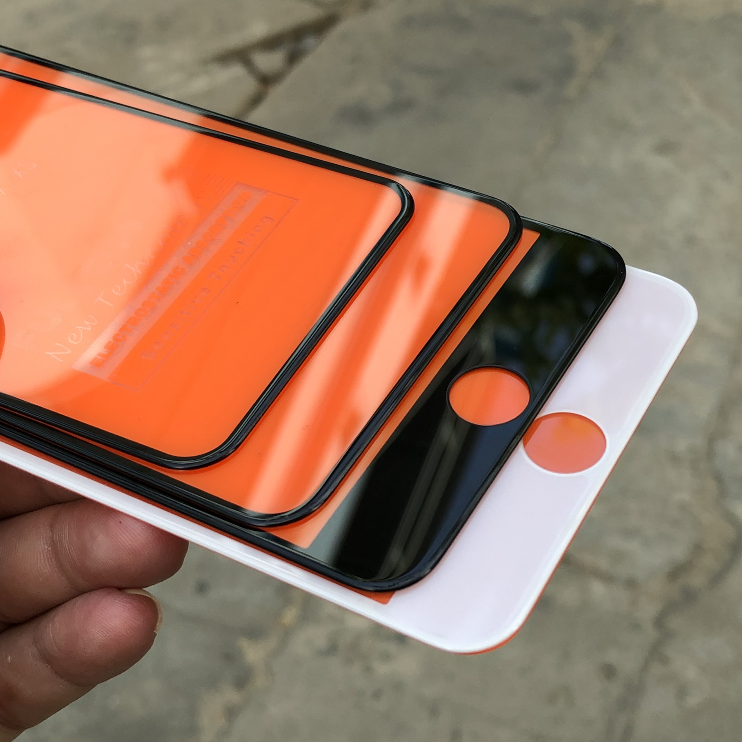 Kính cường lực 11D cho iPhone 6 - 6S, Full viền đen