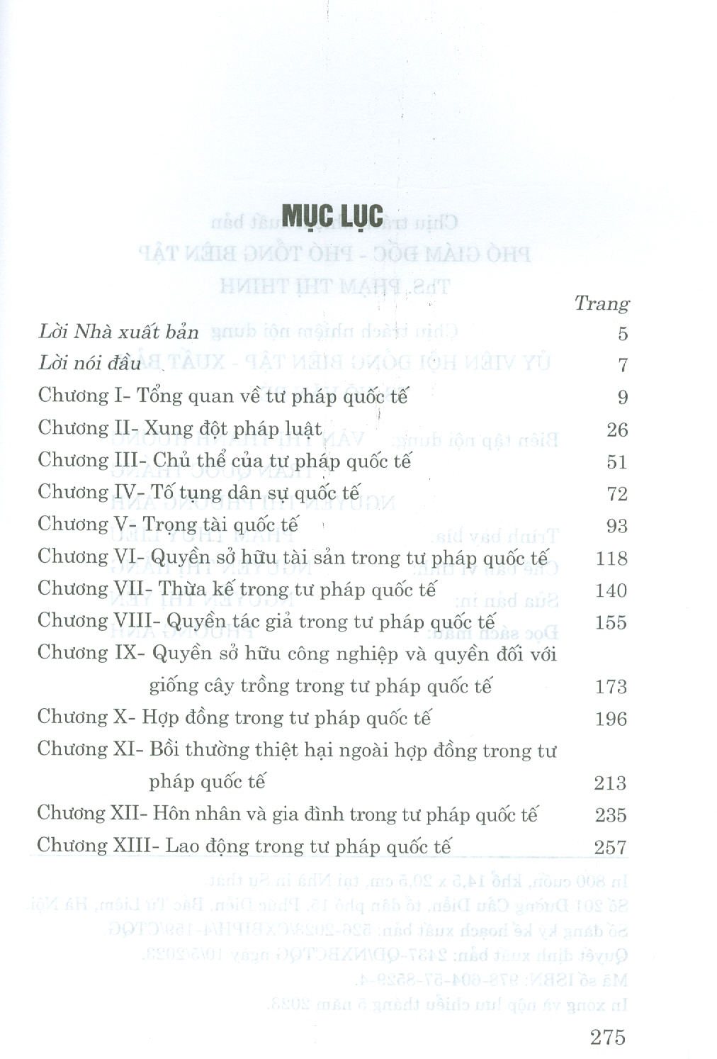 Hướng dẫn học Tư pháp quốc tế - bản in 2023