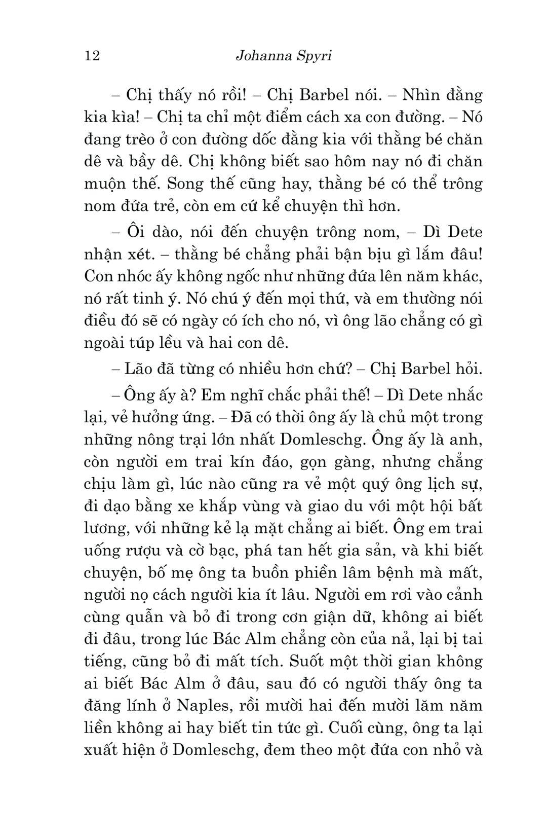 Văn Học Cổ Điển - Heidi (Tái Bản 2023)