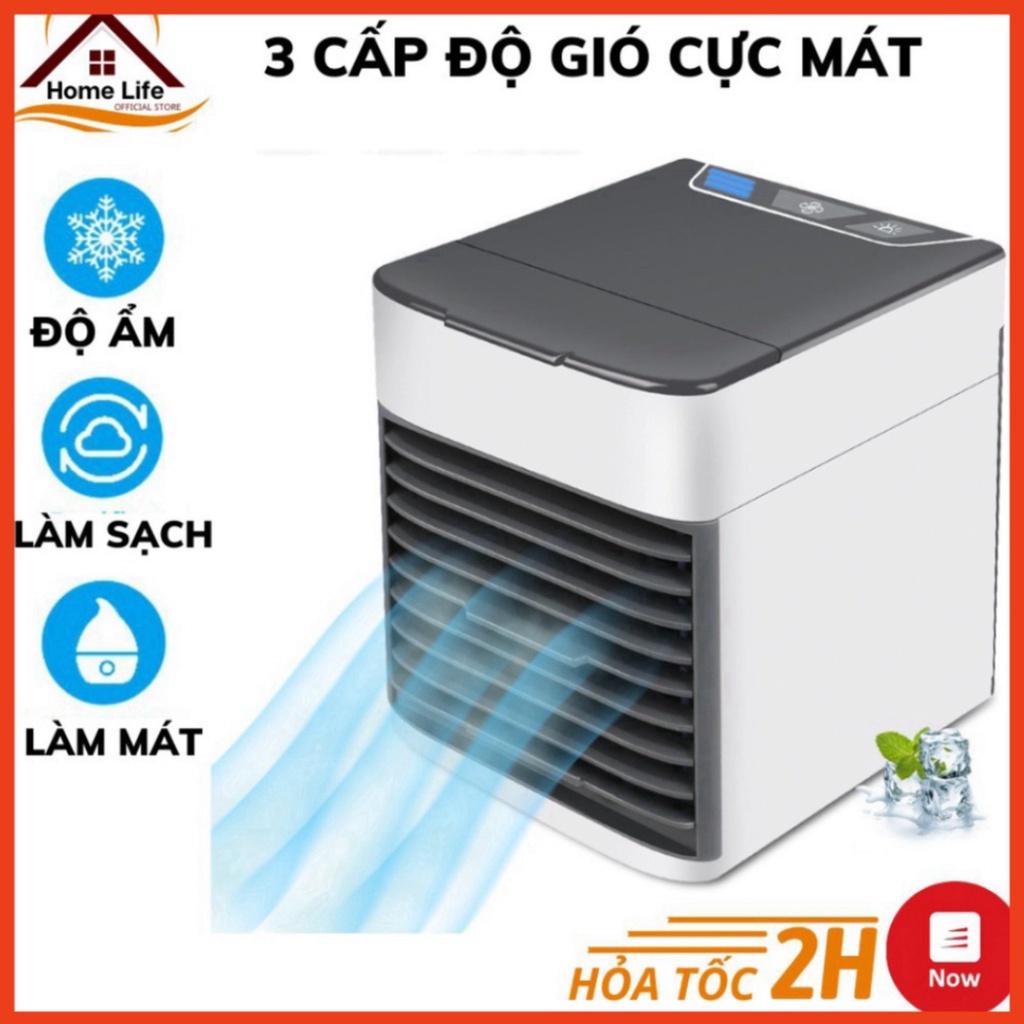 Quạt Điều Hoà Hơi Nước Làm Mát Không Khí Mini Để Bàn 16.5x16.5x17 cm