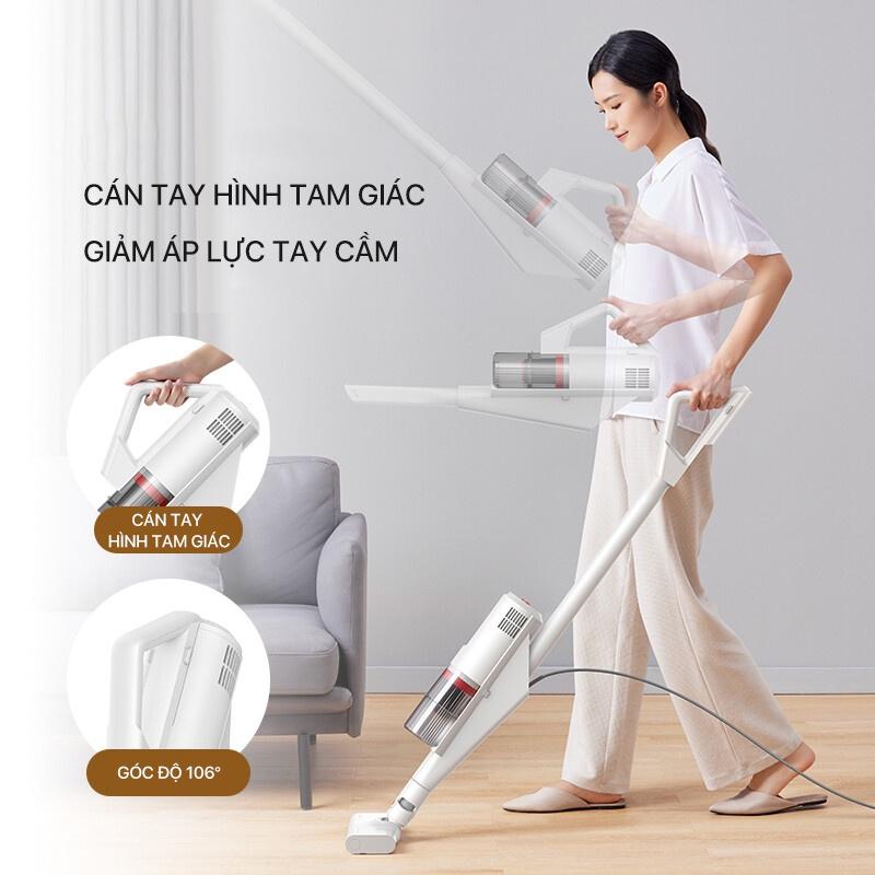 Máy hút bụi gia đình đa năng Deerma DX888 Công suất 400W-Hàng chính hãng