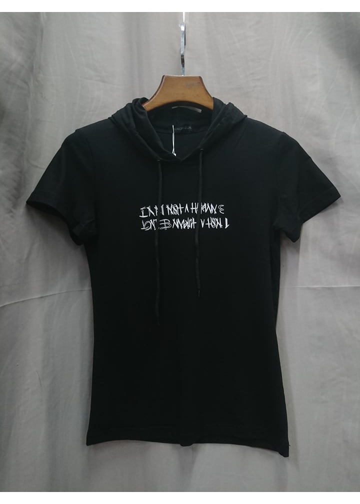 Áo thun Nam Nữ có nón với dòng chữ trước ngực năng động chất vải cotton cao cấp co giãn nhẹ dễ phối đồ hợp thời trang - HOT TREND