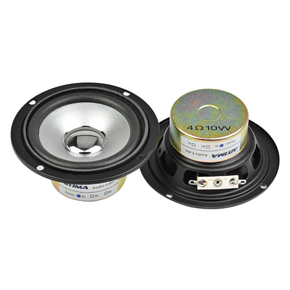 Aiyima 2pcs 3 inch loa bluetooth 3 inch 4 ohm 10w loa âm thanh máy tính tự làm loa HIFI LOUDSPEAKER STEREO Color: 8 Ohm 10W Speaker