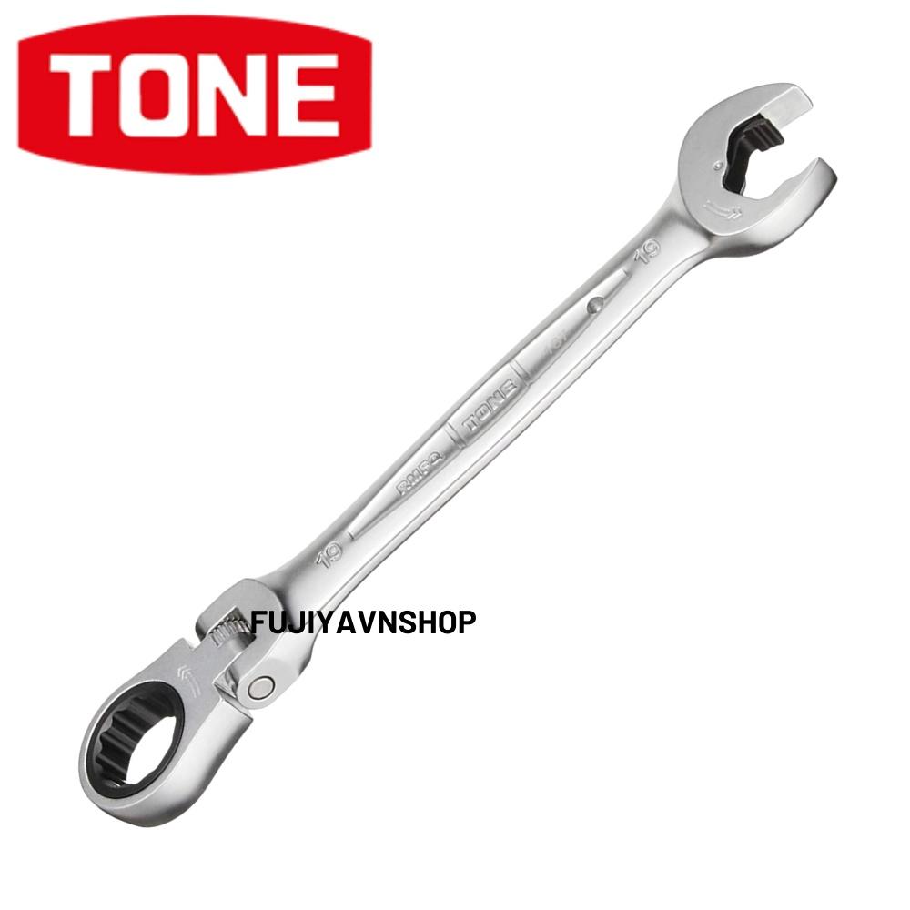 Cờ lê đầu chòng cơ cấu ratchet Tone RMFQ-19