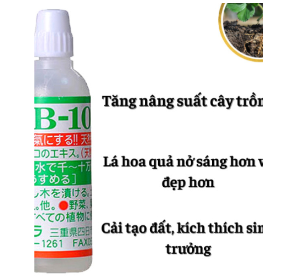 Thuốc kích rể làm xanh lá giúp tăng trưởng cây HB-101 công nghệ NHẬT BẢN - T001