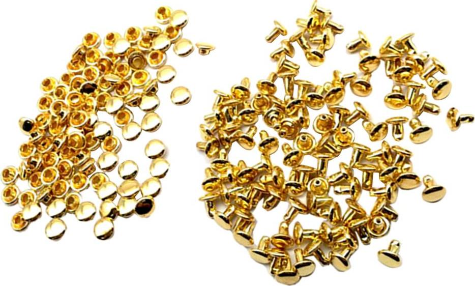 100 Bộ Đinh Tán đinh Tán đôi Cap đinh Tán Nhanh Bằng Da
