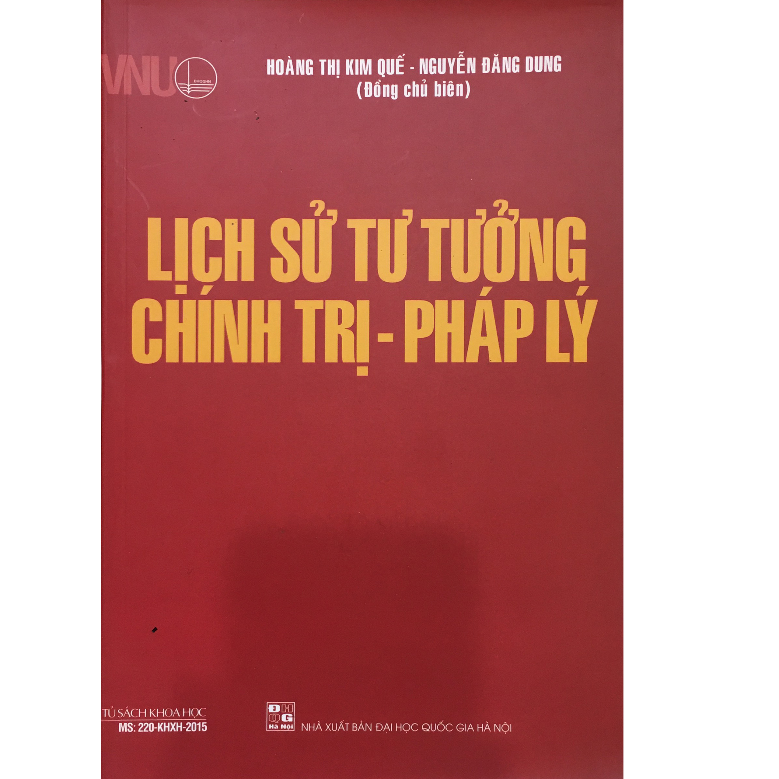 Lịch Sử Tư Tưởng Chính Trị - Pháp Lý