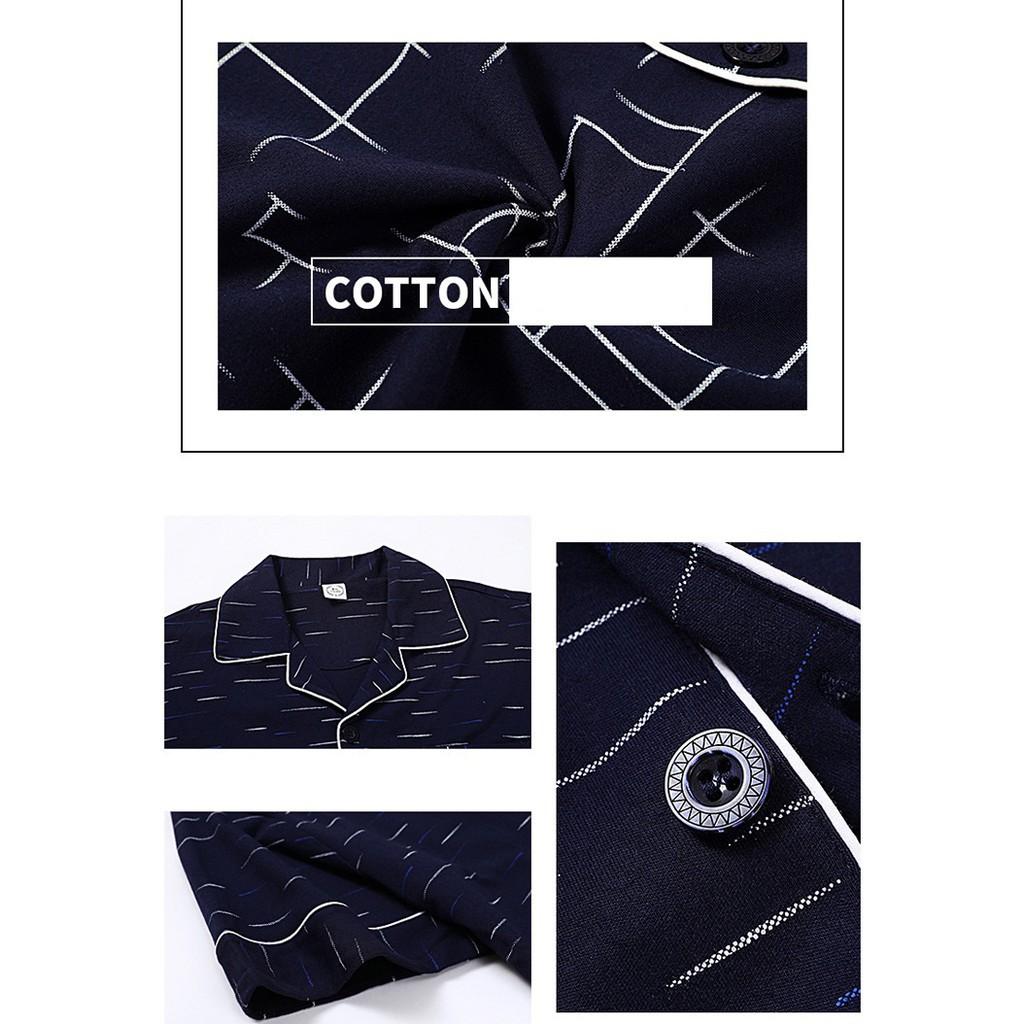 2016- ĐỒ BỘ PIZAMA NAM cộc tay: COTTON 100%, style HÀN QUỐC-Shop Thủy Bông