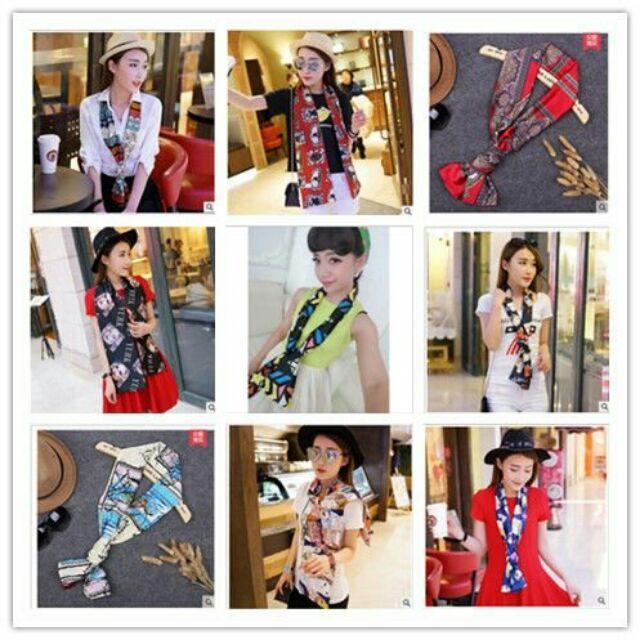 Khăn đẹp cho bạn gái 12x100cm