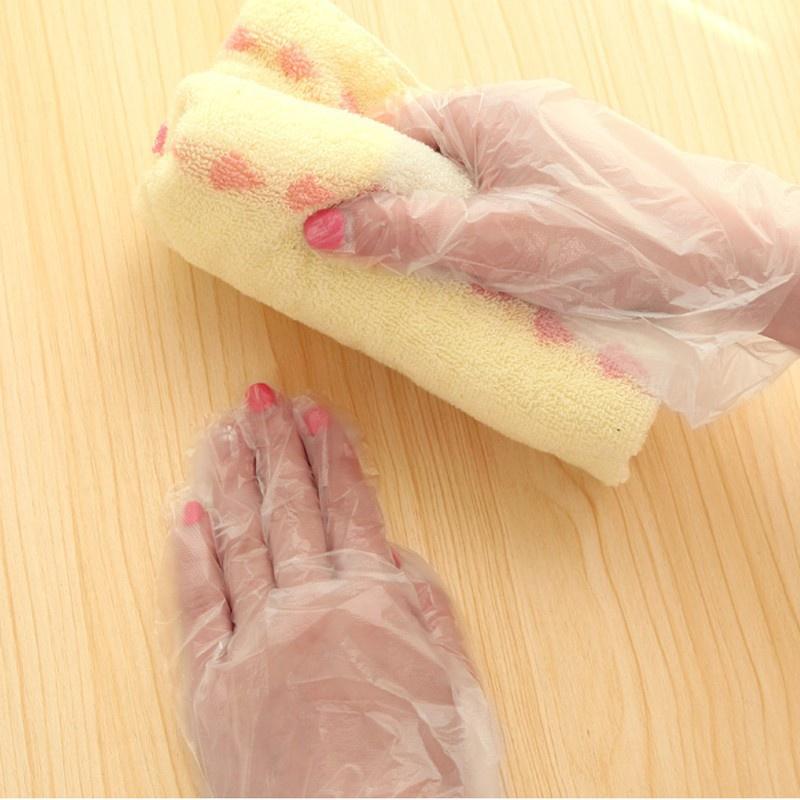 BỘ 100 GĂNG TAY NILONG LÀM BẾPMIỄN PHÍ GIAO HÀNGGĂNG TAY NILONG LÀM BẾP DÙNG 1 LẦN TỰ HUỶ SINH HỌC TIỆN DỤNG