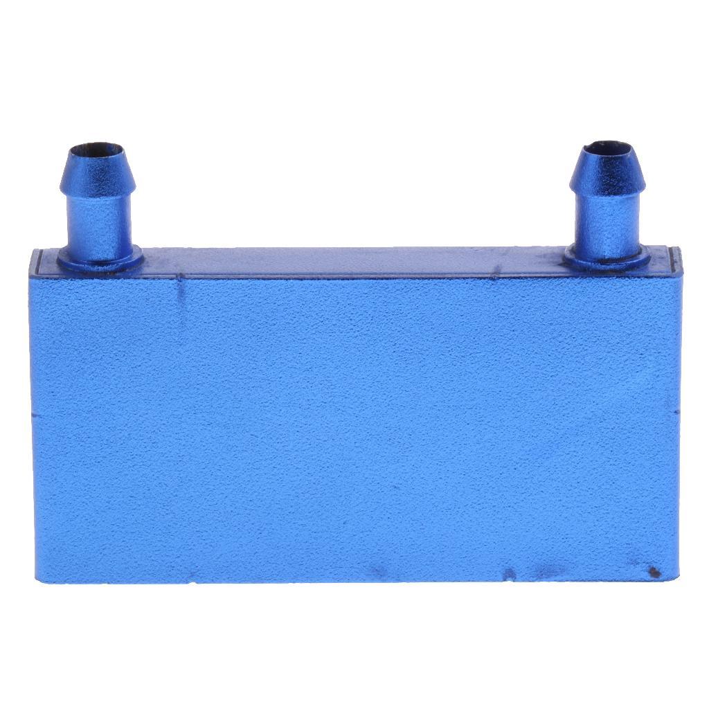 Aluminum Water Cooling Block for CPU Graphics Radiator Heatsink 40x80mm Wide