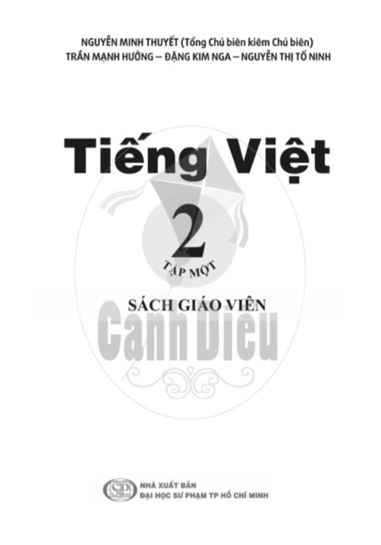 Sách Giáo Viên Tiếng Việt Lớp 2 Tập 1 Bộ Cánh Diều