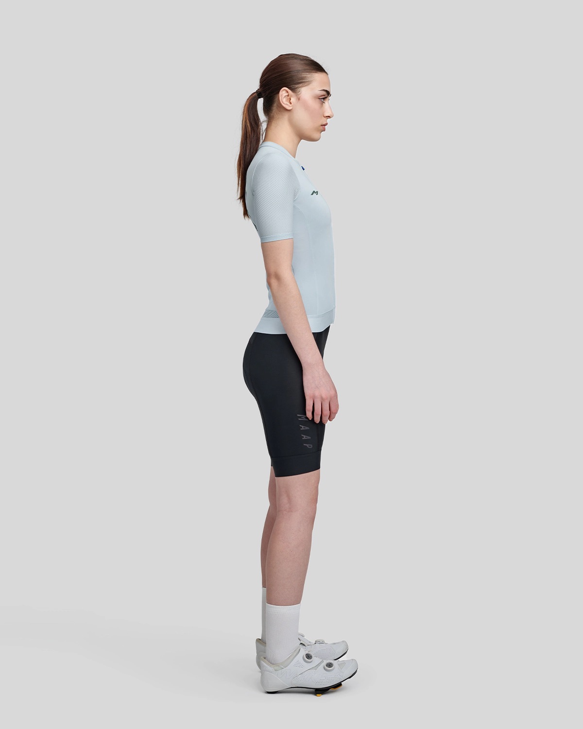 Áo Thể Thao Đạp Xe Nữ MAAP Women's Evade Pro Base Jersey - Màu Stone Blue