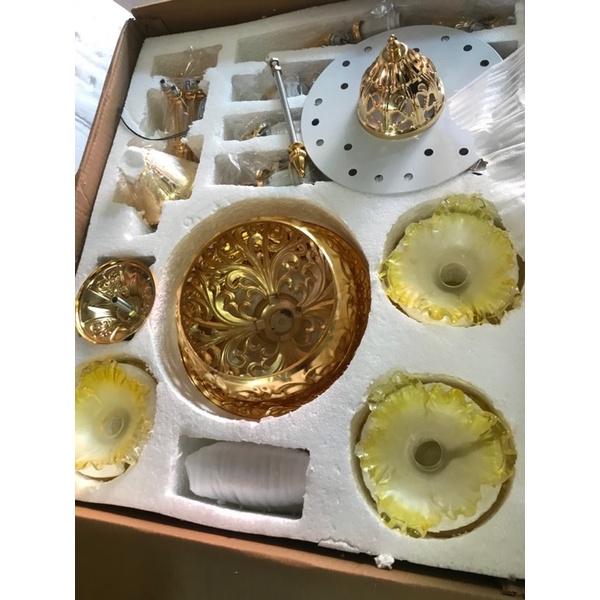 -Đèn Chùm 15 tay phong cách châu âu hiện đại