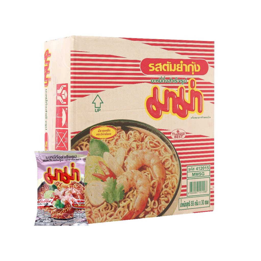 THÙNG 30 GÓI - MÌ MAMA TÔM YUM CHUA CAY 55G