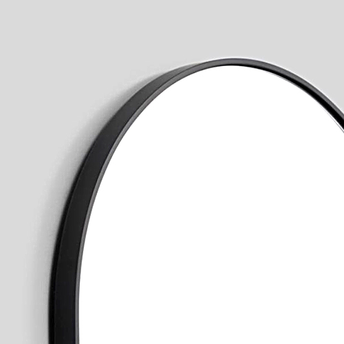 Gương phòng tắm oval viền sắt