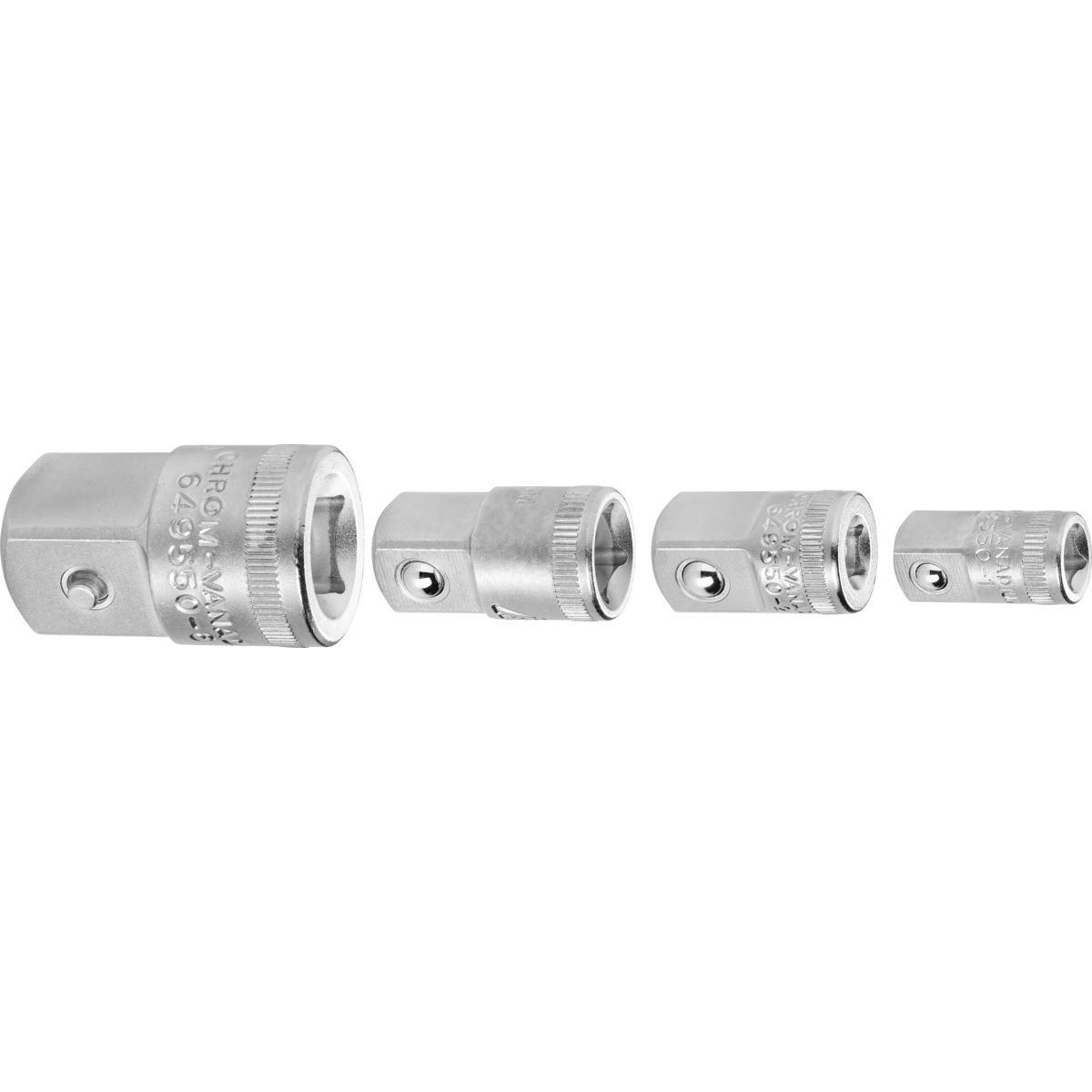 Bộ 4 đầu chuyển size vuông Socket Holex 649551 4