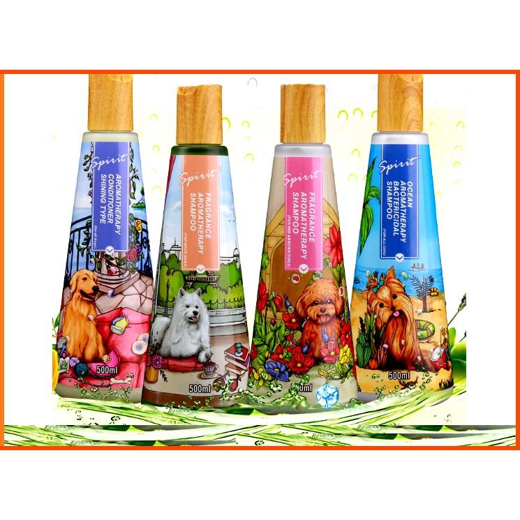 Sữa tắm hương nước hoa spirit thơm lâu cho chó mèo- Spirit -500ml