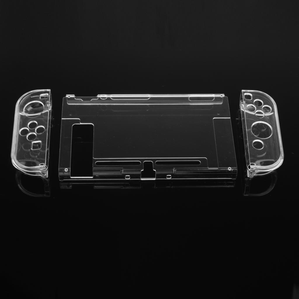 Dockable Hard Case Cover for Nintendo Switch Clear