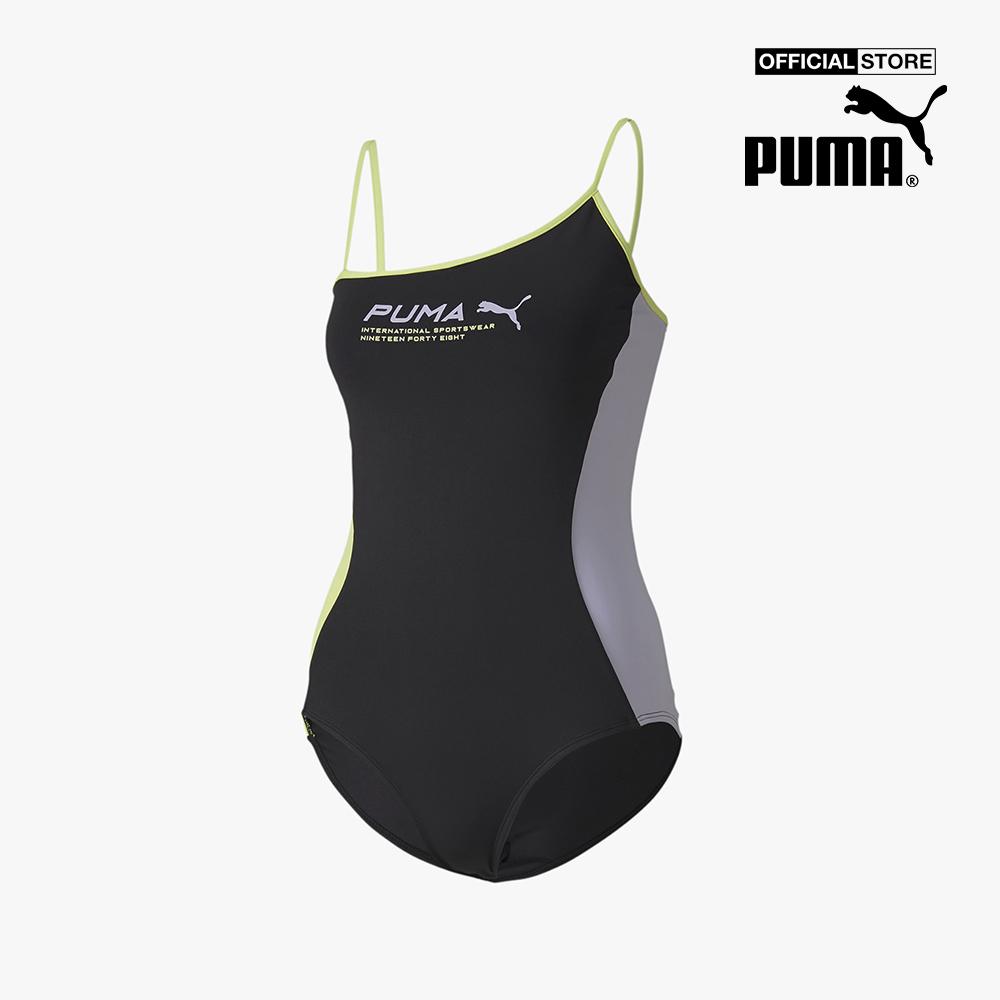 PUMA - Áo bodysuits hai dây Evide 596304