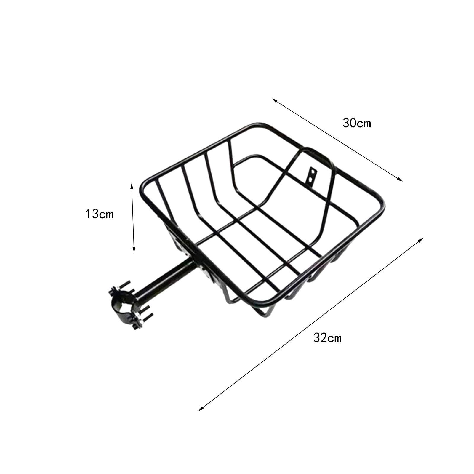Bike Rear Basket Durable  Basket for Hiking Camping Kid Folding Bikes