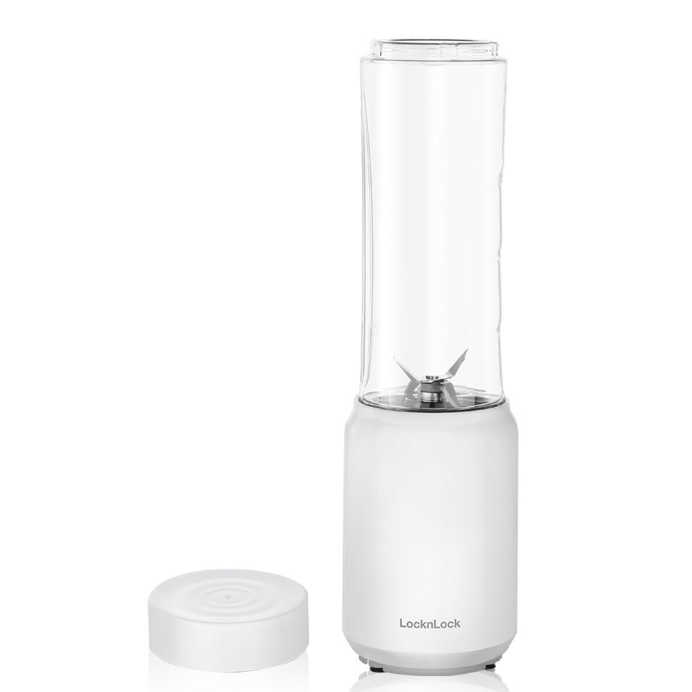 Máy Xay Sinh Tố Mini Blender LocknLock EJM433WHT 150W 280ml, Hàng Chính Hãng, Nhỏ Gọn - JoyMall