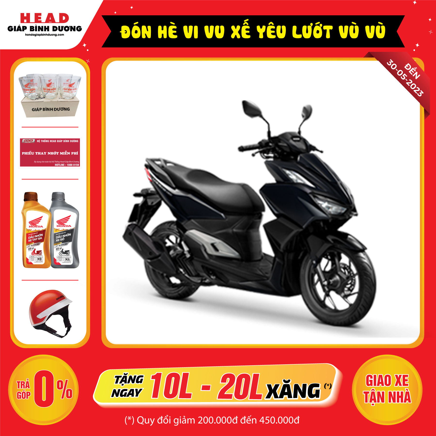 Xe máy Honda Vario 160cc - Phiên bản Tiêu chuẩn