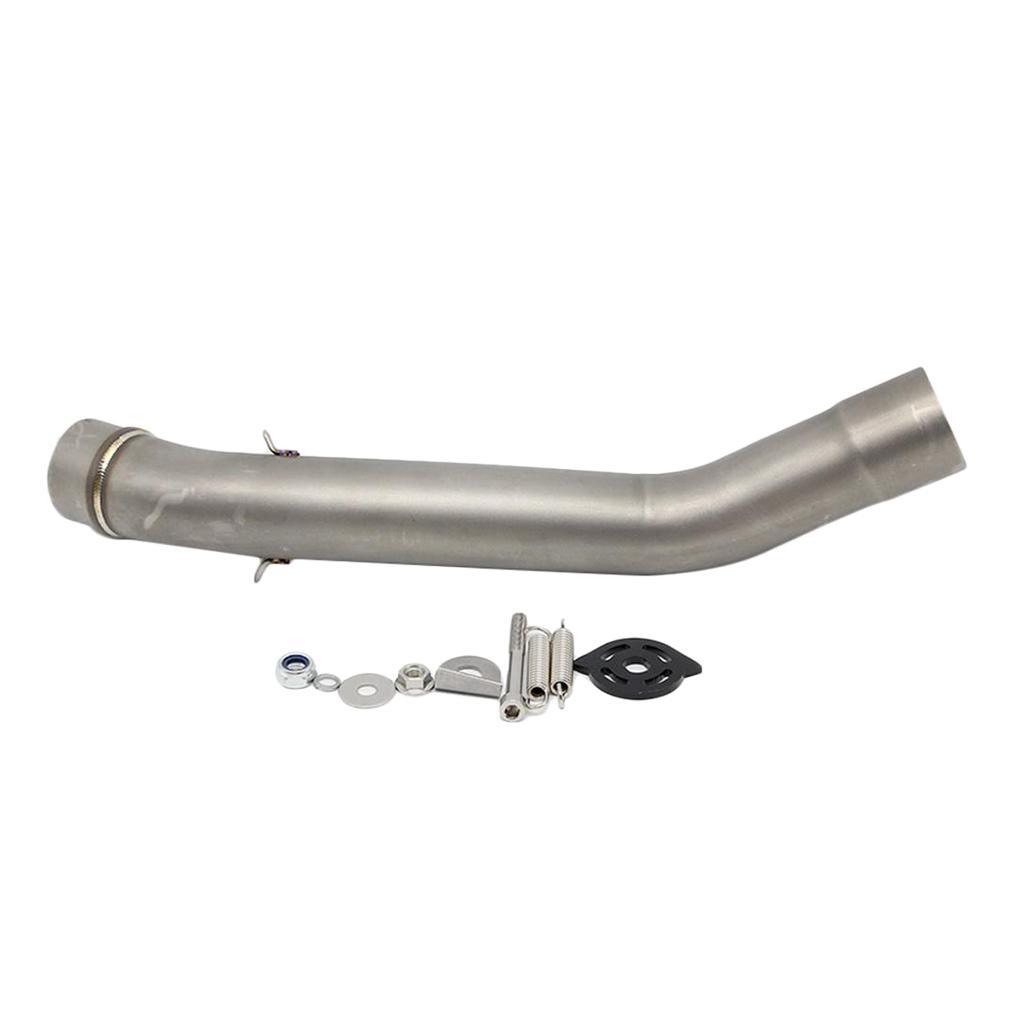 Motorcycle Exhaust Middle Pipe Stainless Connecting Tube For Kawasaki Z750