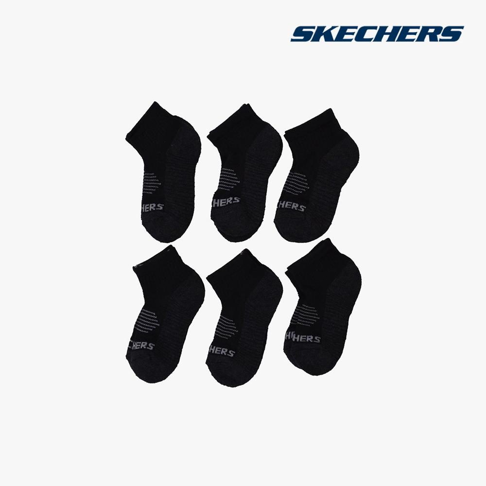 SKECHERS - Set 6 đôi vớ bé trai cổ thấp S112468-001