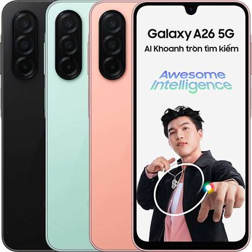 Điện thoại Samsung Galaxy A26 5G (8GB/128GB) - Hàng chính hãng