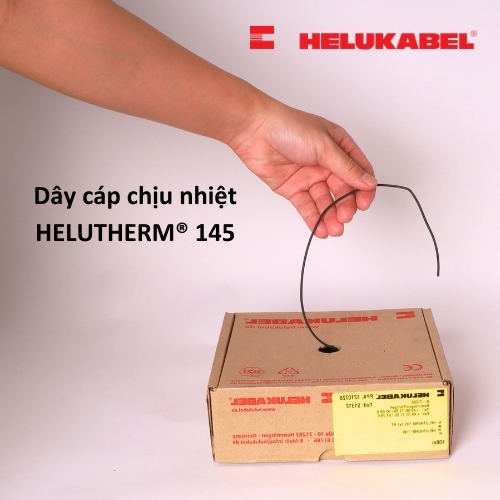 Dây cáp chịu nhiệt HELUKABEL HELUTHERM 145 | Hộp 100m