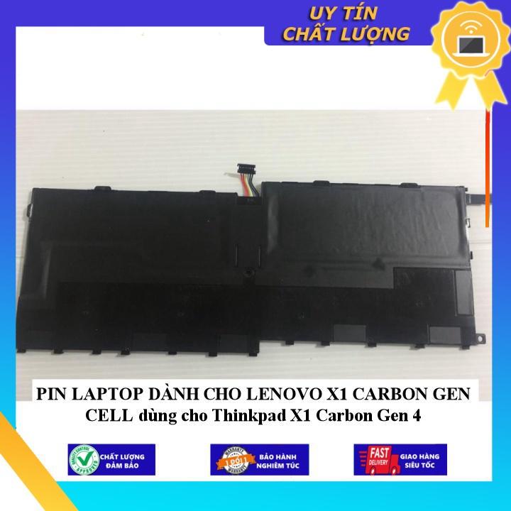 PIN LAPTOP dùng cho LENOVO X1 CARBON GEN CELL dùng cho Thinkpad X1 Carbon Gen 4 - Hàng Nhập Khẩu New Seal