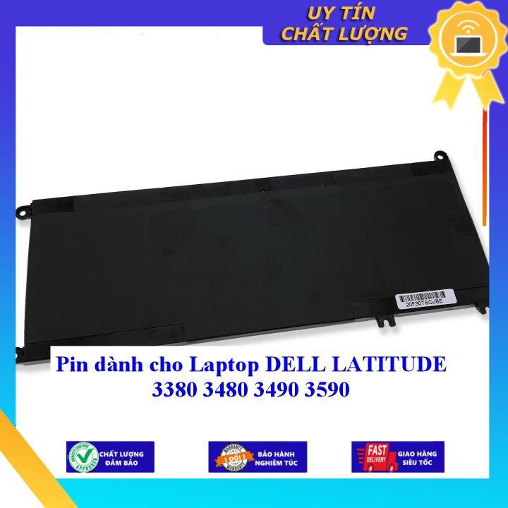 Pin dùng cho Laptop DELL LATITUDE 3380 3480 3490 3590 - Hàng Nhập Khẩu New Seal