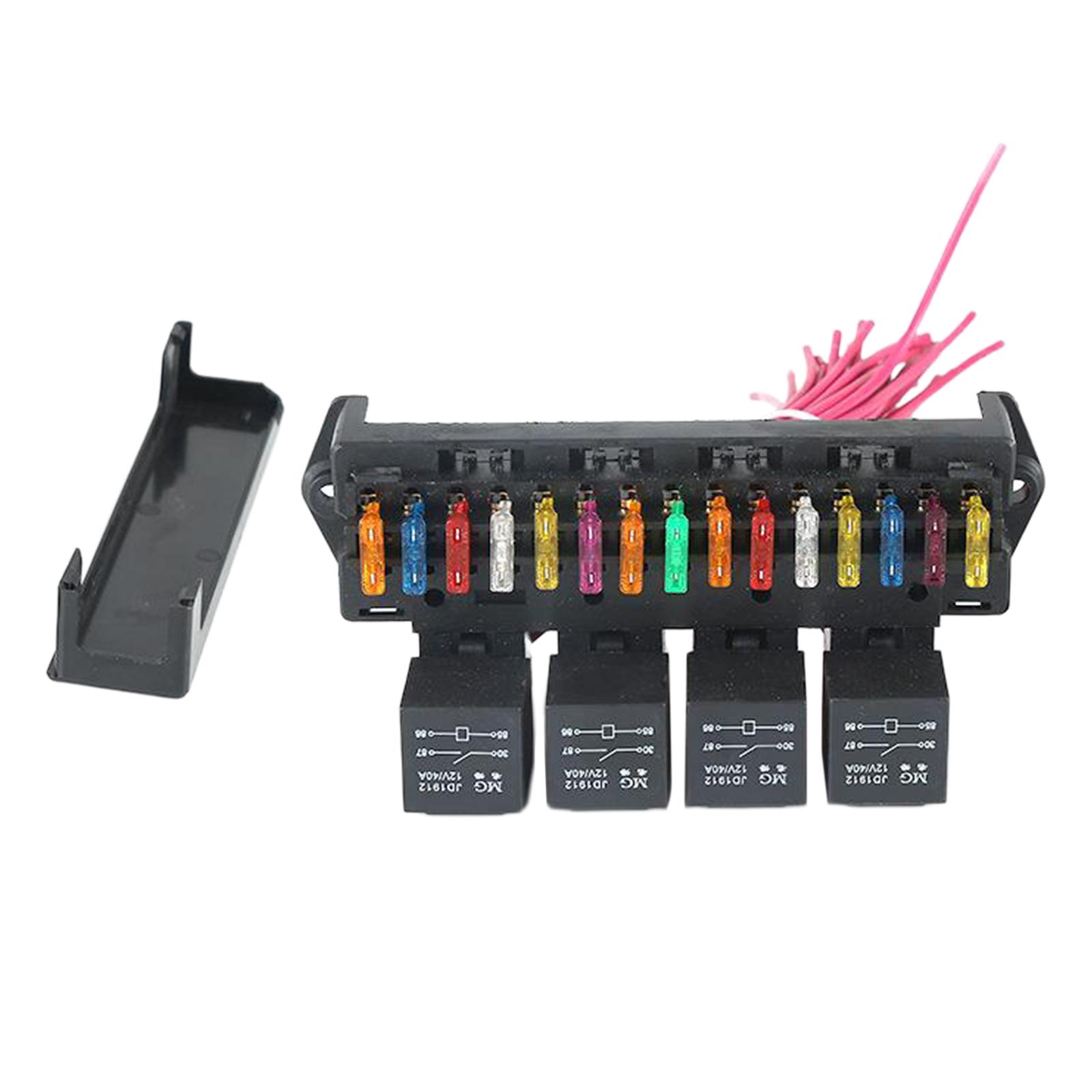 2x 15 Way Fuse Block Fuse Box Holder,  Fuse Block