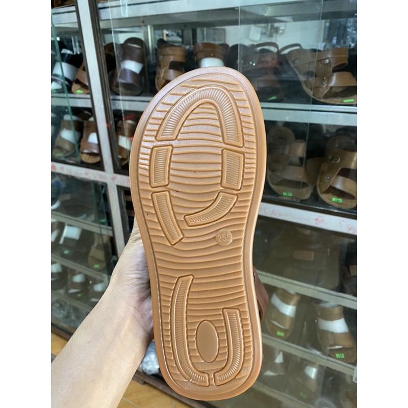 Dép sandal nam dép da nam dép nam đế kếp